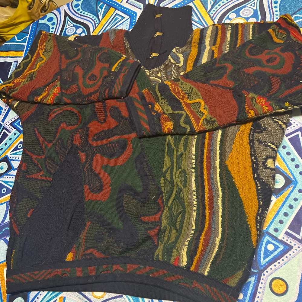 Coogi XL Wool Fall colorway